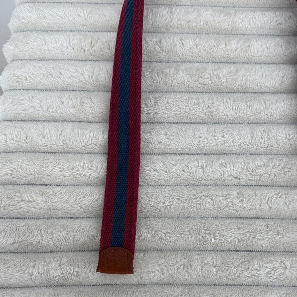 Vineyard Vines Boys Red and Blue Belt size medium